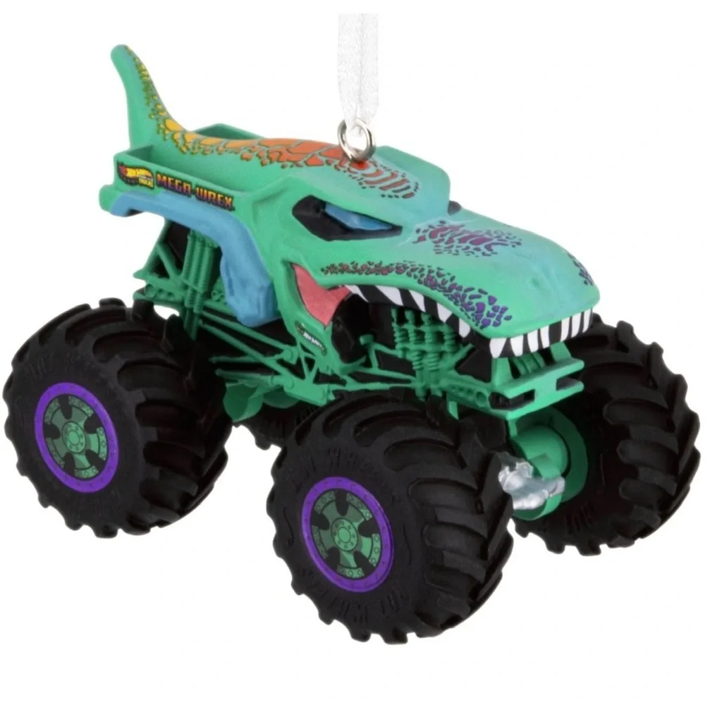 Hallmark Mattel Hot Wheels Monster Trucks “Mega-Wrex” Christmas Ornament (NWT)